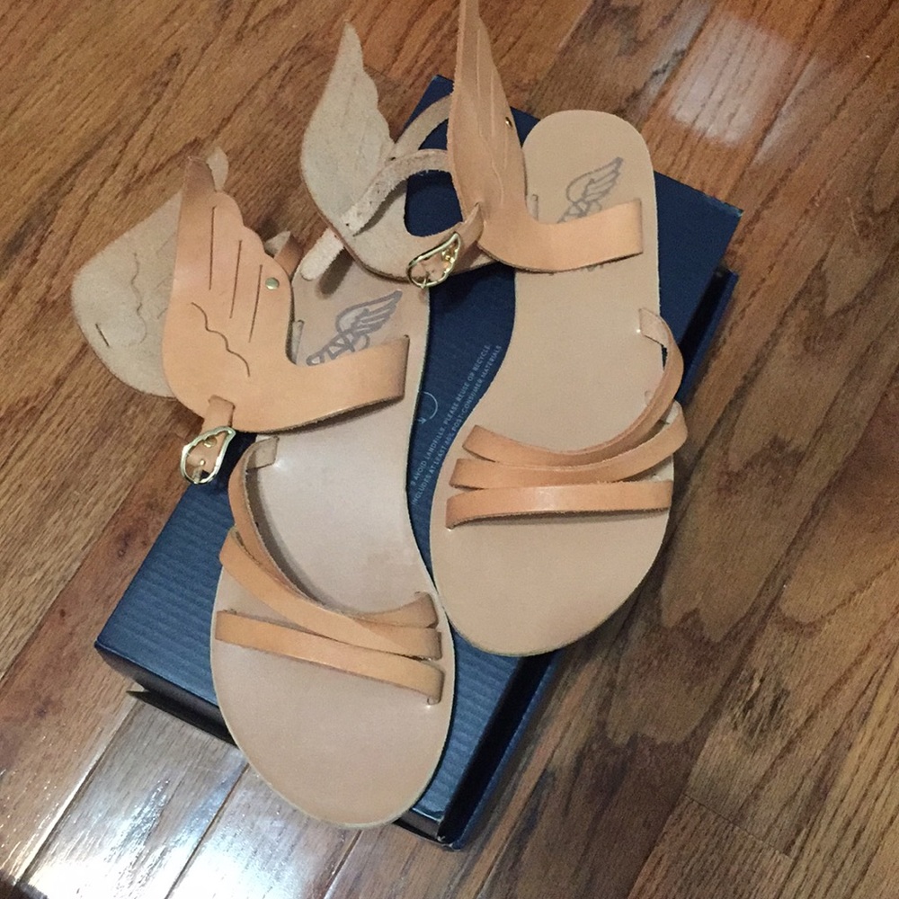 Ancient Greek Sandals sz36 NW Box